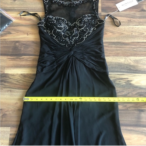 BNWT Montage by Mon Cheri beaded gown - Picture 13 of 14